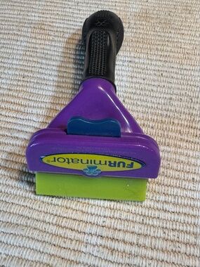 FURminator Long Hair deShedding Tool for Cats Dogs